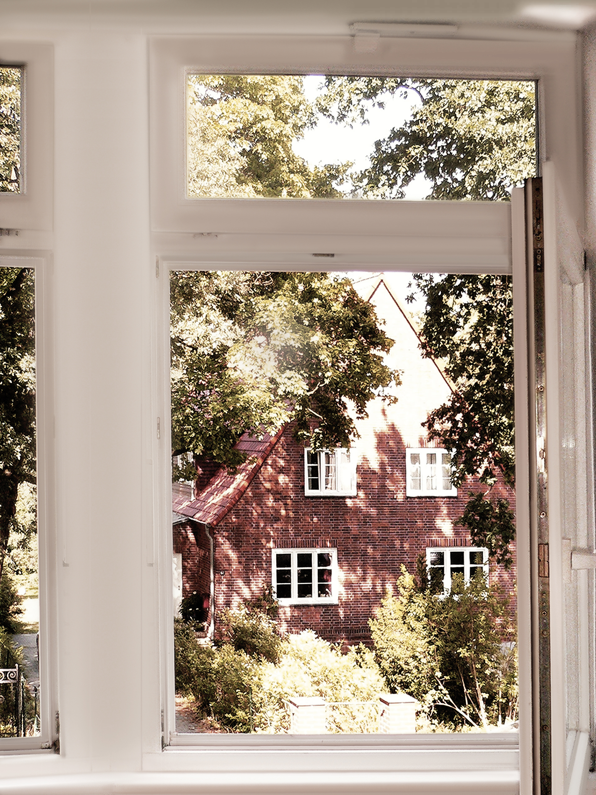 Zimmer im Vorbau, Fenster